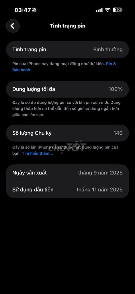 Apple iPhone 17 Pro Max 256GB Bạc. Mua bán Điện thoại tại Huyện Thuỷ Nguyên Hải Phòng được đăng bởi Băng Băng hình 1
