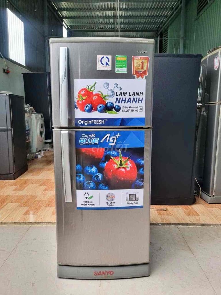 Tủ lạnh SANYO 185 Lít. Mua bán Tủ lạnh tại Thành phố Thủ Dầu Một Bình Dương được đăng bởi ĐIỆN MÁY ĐỨC MẠNH hình 1