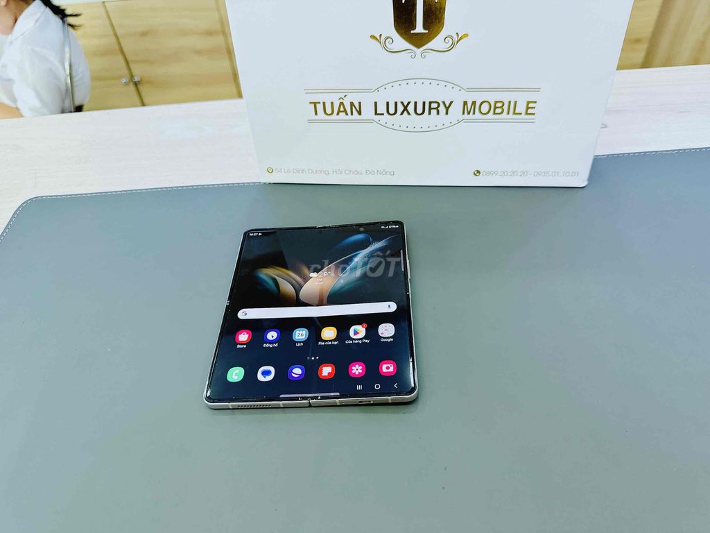Samsung Z Fold 4 Kem 256G Việt Nam có Trả Góp. Mua bán Điện thoại tại Quận Hải Châu Đà Nẵng được đăng bởi TUẤN LUXURY MOBILE ĐÀ NẴNG hình 1