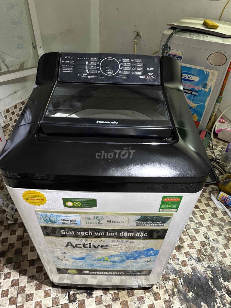 máy giặt panasonic 9kg giặt êm tiết kiệm điện. Mua bán Máy giặt tại Quận Bắc Từ Liêm Hà Nội được đăng bởi ĐIỆN LẠNH ĐỨC MẠNH hình 1