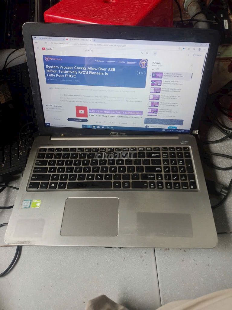 Asus K501 i5 6200 15.6 8g ok +mua đổi lk pc lap hư. Mua bán Laptop tại Huyện Hóc Môn Tp Hồ Chí Minh được đăng bởi thanh hình 1