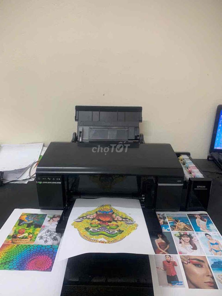 máy in màu epson L805. Mua bán Đồ dùng văn phòng tại Thành phố Bắc Ninh Bắc Ninh được đăng bởi Tùng Chọi hình 1