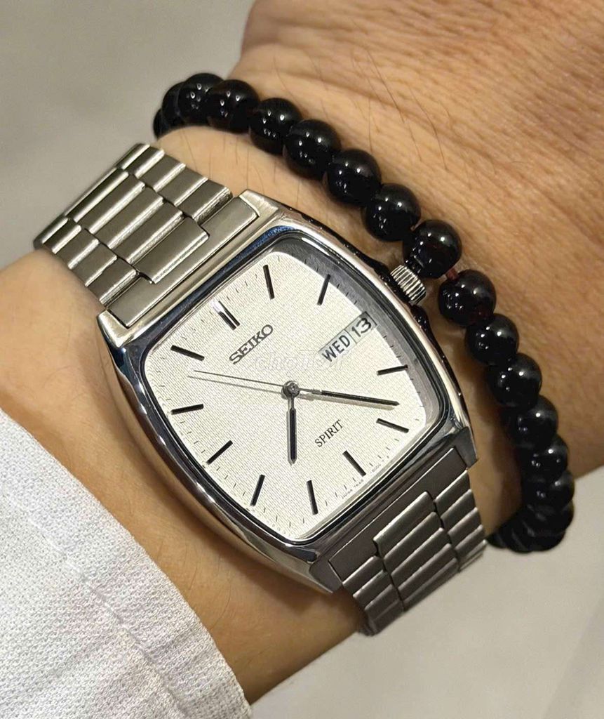 Seiko Spirit 7N48-5000 Nam Bạc. Mua bán Đồng hồ tại Huyện Thanh Oai Hà Nội được đăng bởi ĐỒNG HỒ NƯỚC HOA hình 1