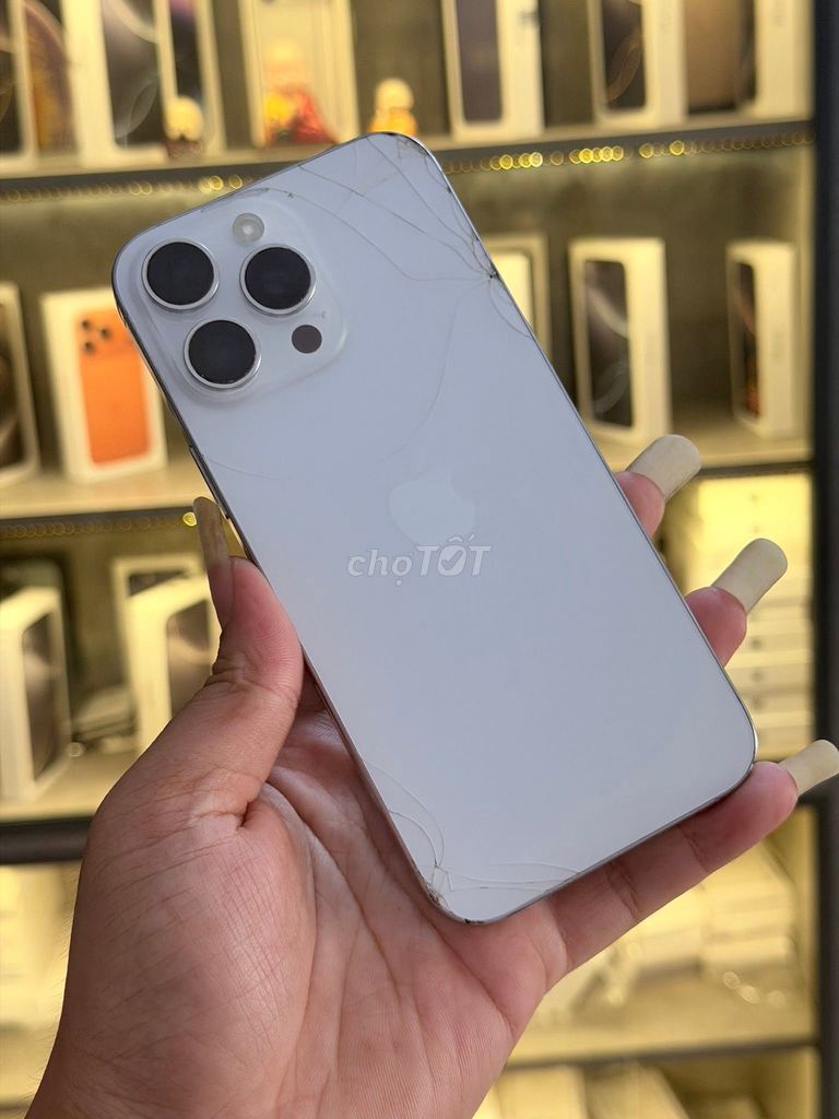 Apple iPhone 16 Pro Max 256GB Trắng 97-98%. Mua bán Điện thoại tại Quận 3 Tp Hồ Chí Minh được đăng bởi Hội Đồ Điện Tử hình 1