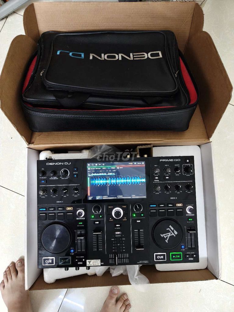 Bàn DJ Denon Prime Go Đen. Mua bán Nhạc cụ tại Huyện Đức Hòa Long An được đăng bởi sang  hình 1
