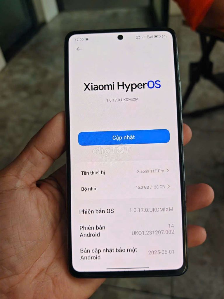 Xiaomi 11T Pro 8GB/128GB Xanh. Mua bán Điện thoại tại Quận Bình Tân Tp Hồ Chí Minh được đăng bởi Hoàng Nguyễn hình 1