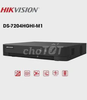 Đầu ghi Hikvision DS-7204HGHI-M1 Đen. Mua bán Máy ảnh, Máy quay tại Quận 6 Tp Hồ Chí Minh được đăng bởi ASIA CaM hình 1