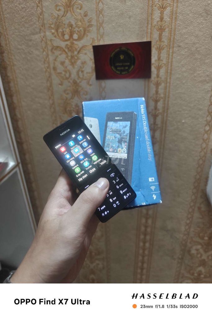 Nokia 515 Đen 2 SIM 3.5G. Mua bán Điện thoại tại Huyện Hoài Đức Hà Nội được đăng bởi Trần Đình Vinh hình 1