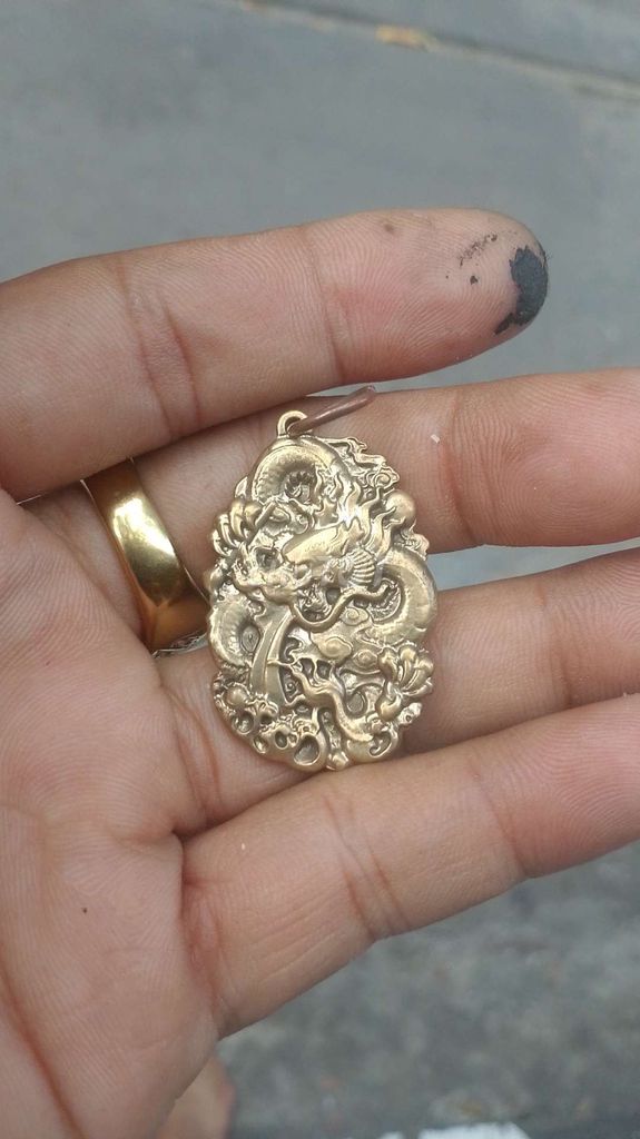 Mặt dây chuyền Đồng Rồng Cổ điển. Mua bán Phụ kiện thời trang khác tại Quận 3 Tp Hồ Chí Minh được đăng bởi chơi vì dam me hình 1