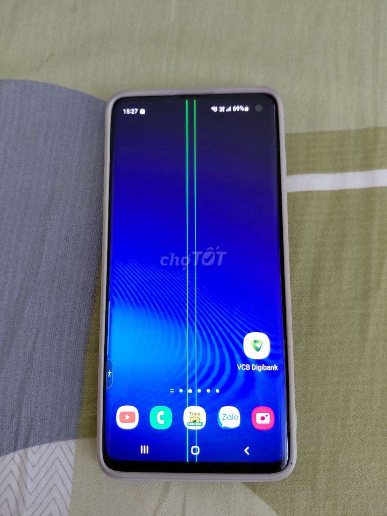 Samsung Galaxy S10 Màn hình sọc. Mua bán Điện thoại tại Quận Bình Tân Tp Hồ Chí Minh được đăng bởi Tâm Lê hình 1