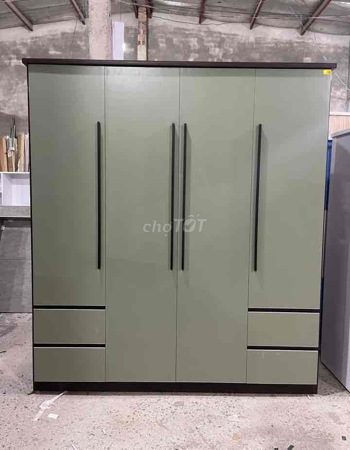 Tủ quần áo Gia Bảo 4 cánh. Mua bán Tủ, kệ gia đình tại Quận Cẩm Lệ Đà Nẵng được đăng bởi NỘI THẤT 660 NGUYỄN HỮU THỌ hình 1