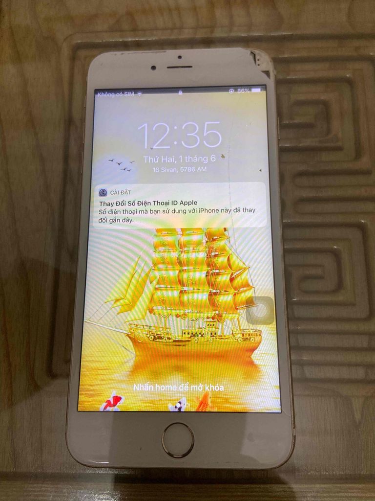 Apple iPhone 6 Plus Vàng Đã dùng. Mua bán Điện thoại tại Quận Hai Bà Trưng Hà Nội được đăng bởi Nguyễn manh hung hình 1
