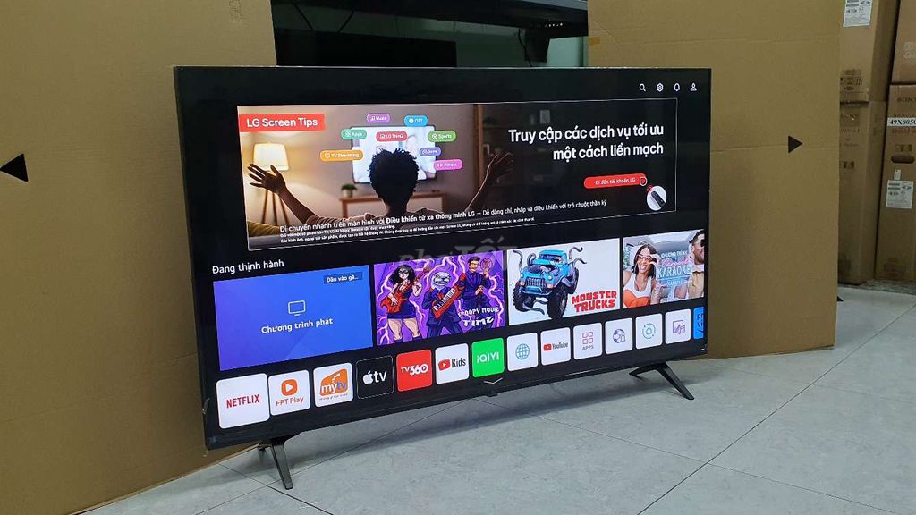 Tv. Giọng Nói.  LG 55QU8000..  4k. REMOTE CHUỘT. Mua bán Tivi, Âm thanh tại Quận 8 Tp Hồ Chí Minh được đăng bởi TIẾN •••>>  PHẠM THẾ HIỂN. Q8 hình 1