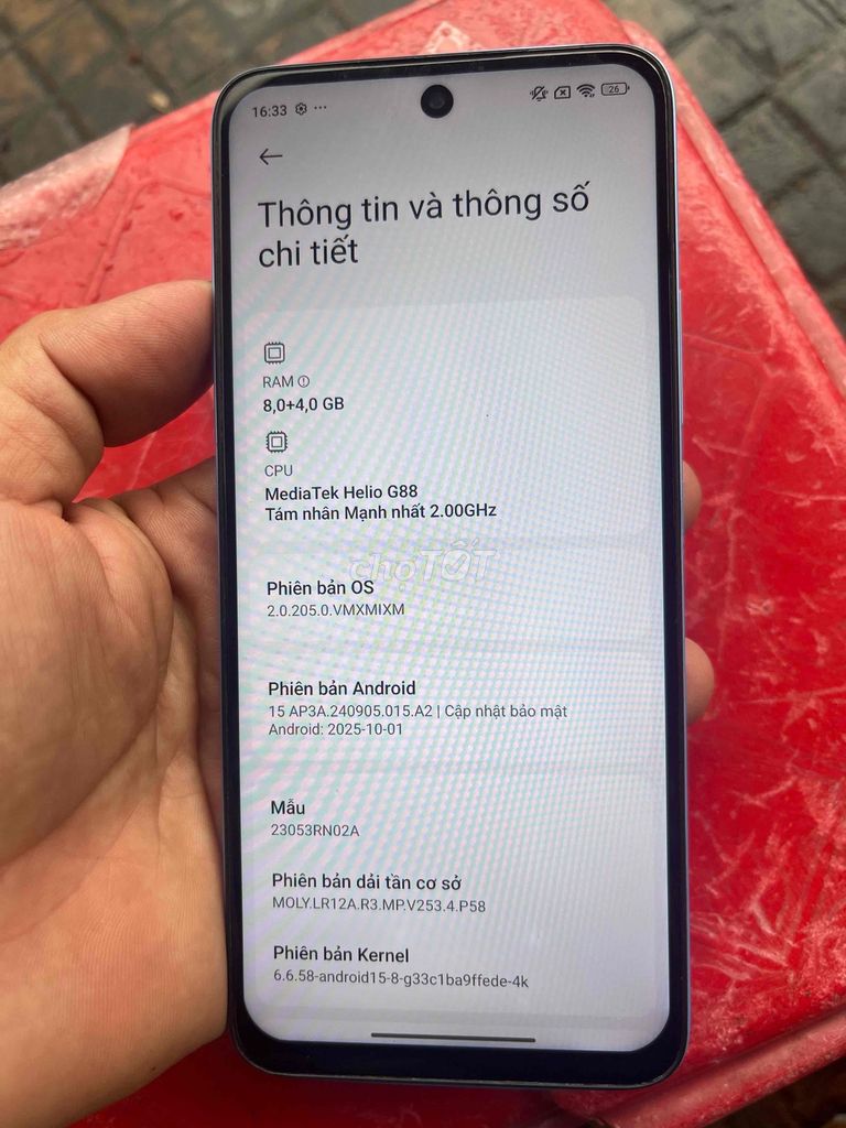 Xiaomi Redmi 12 128GB Xanh nhạt. Mua bán Điện thoại tại Quận Tân Phú Tp Hồ Chí Minh được đăng bởi Tên chưa cung cấp hình 1