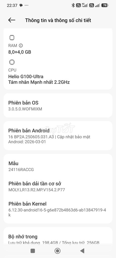 Xiaomi Redmi Note 14 Pro 256GB. Mua bán Điện thoại tại Quận 5 Tp Hồ Chí Minh được đăng bởi le hai hình 1