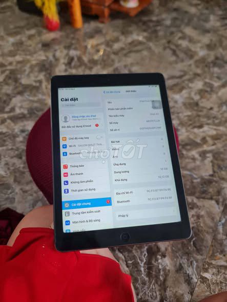 Apple iPad Air 1 16GB Xám. Mua bán Máy tính bảng tại Quận 1 Tp Hồ Chí Minh được đăng bởi Hội Đồ Điện Tử hình 1