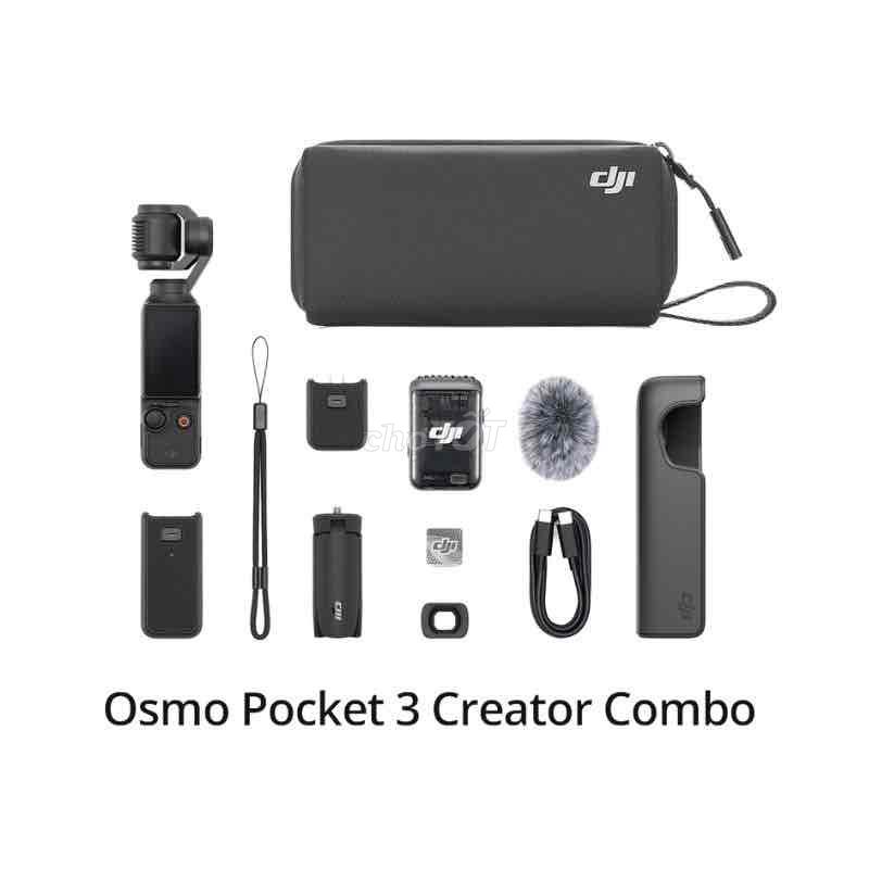 Pass pocket 3 mới bản creator combo full phụ kiện. Mua bán Máy ảnh, Máy quay tại Quận Cầu Giấy Hà Nội được đăng bởi Victor Nguyen hình 1
