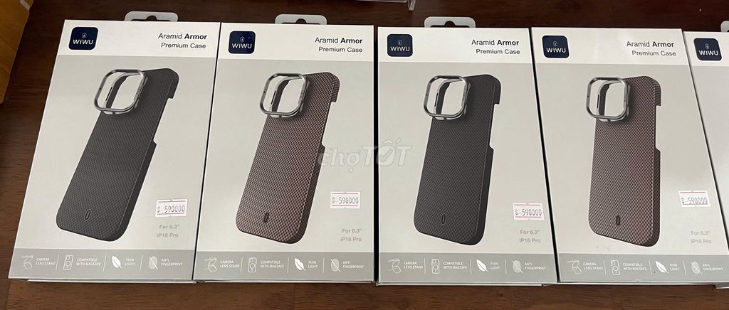 Ốp lưng Wiwu Aramid Armor iP16 Pro/Promax MagSafe . Mua bán Phụ kiện (Màn hình, Chuột...) tại Quận Tân Bình Tp Hồ Chí Minh được đăng bởi Thi Thuy An Nguyen hình 1
