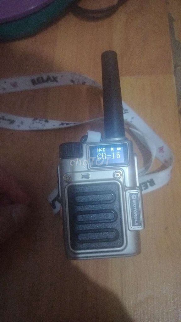Bộ đàm Motorola Xám Pin bền