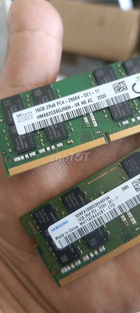 RAM SK Hynix 16GB DDR4 2666MHz. Mua bán Linh kiện (RAM, Card...) tại Thị xã Bình Long Bình Phước được đăng bởi Sang hình 1