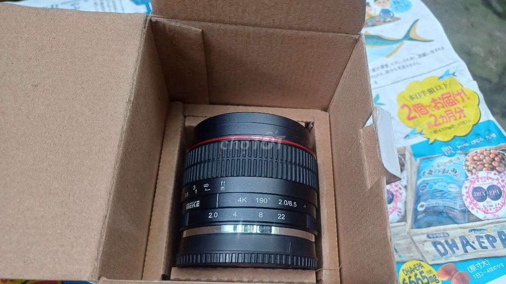 Lens meike MF 6.5 mm. f2.0 fisheye for Sony E