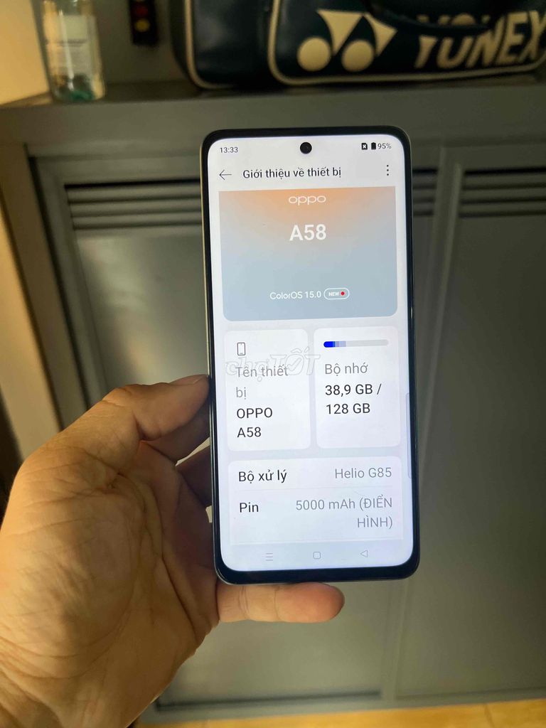 OPPO A58 128GB Xanh ngọc. Mua bán Điện thoại tại Quận Gò Vấp Tp Hồ Chí Minh được đăng bởi HQ86 Thanh Lý Cầm đồ hình 1