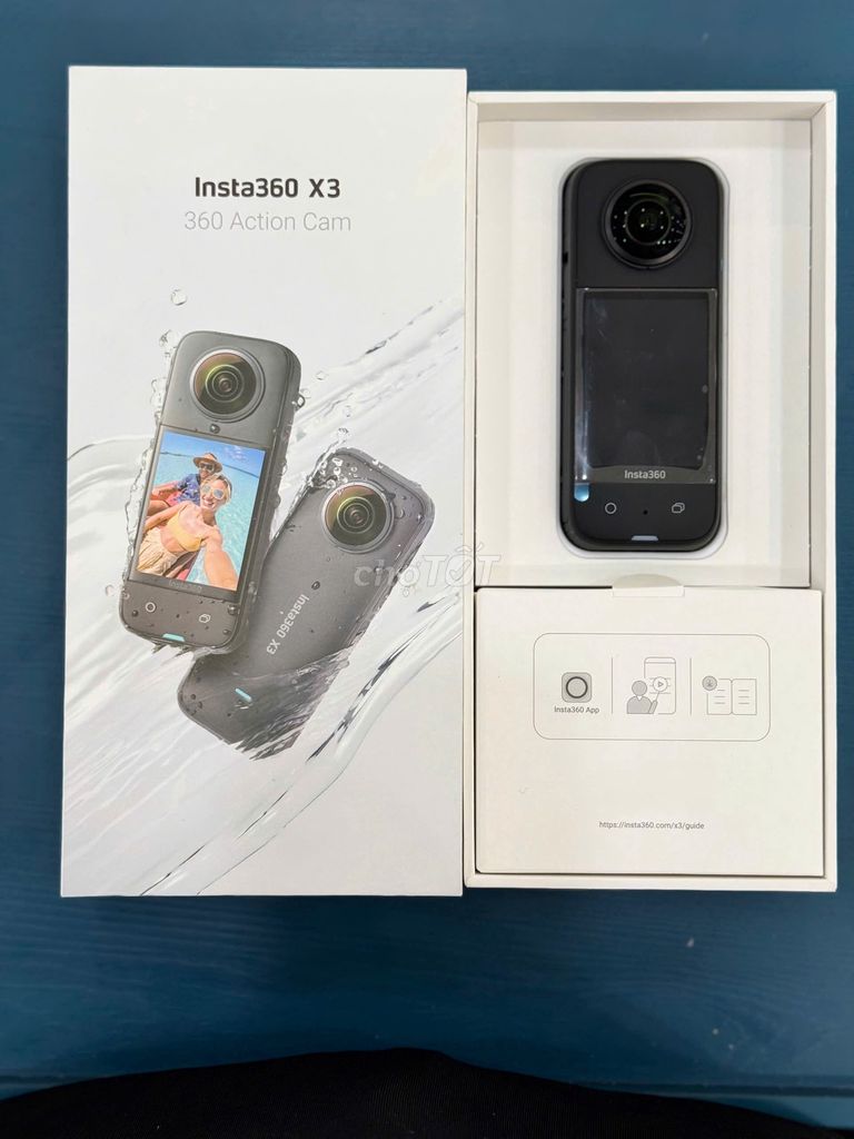 Thanh Lý Camera Insta360 X3 new openbox. Mua bán Máy ảnh, Máy quay tại Quận Phú Nhuận Tp Hồ Chí Minh được đăng bởi TYMO Việt Nam hình 1
