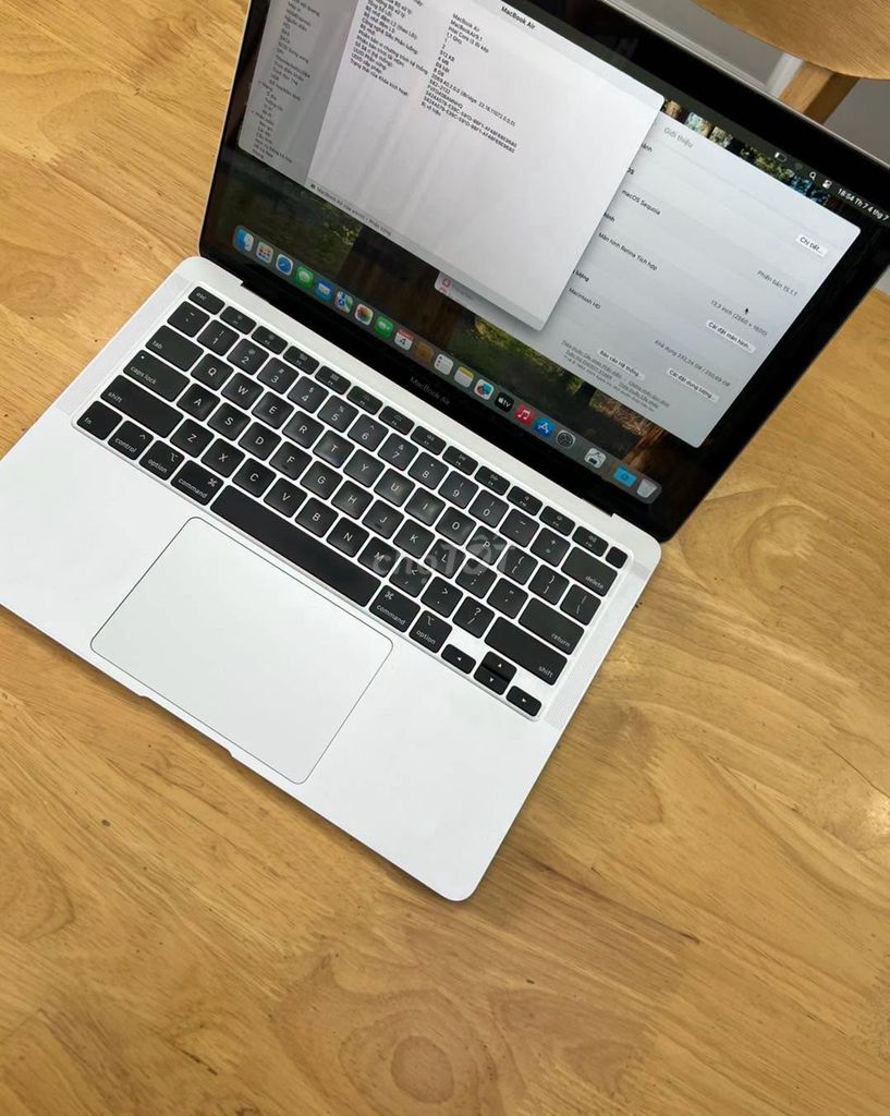 Apple Macbook Air 2020 i3 13.3 inch 8GB/256GB Bạc. Mua bán Laptop tại Thành phố Qui Nhơn Bình Định được đăng bởi NGỌC PHÚC LAPTOPS hình 1