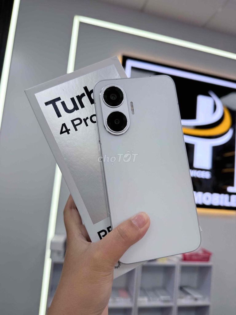 Redmi Turbo 4 Pro-16/256G-Snap8sGen4-Màu Trắng Đẹp. Mua bán Điện thoại tại Thành phố Biên Hòa Đồng Nai được đăng bởi Mobile Di Động Biên Hoà hình 1