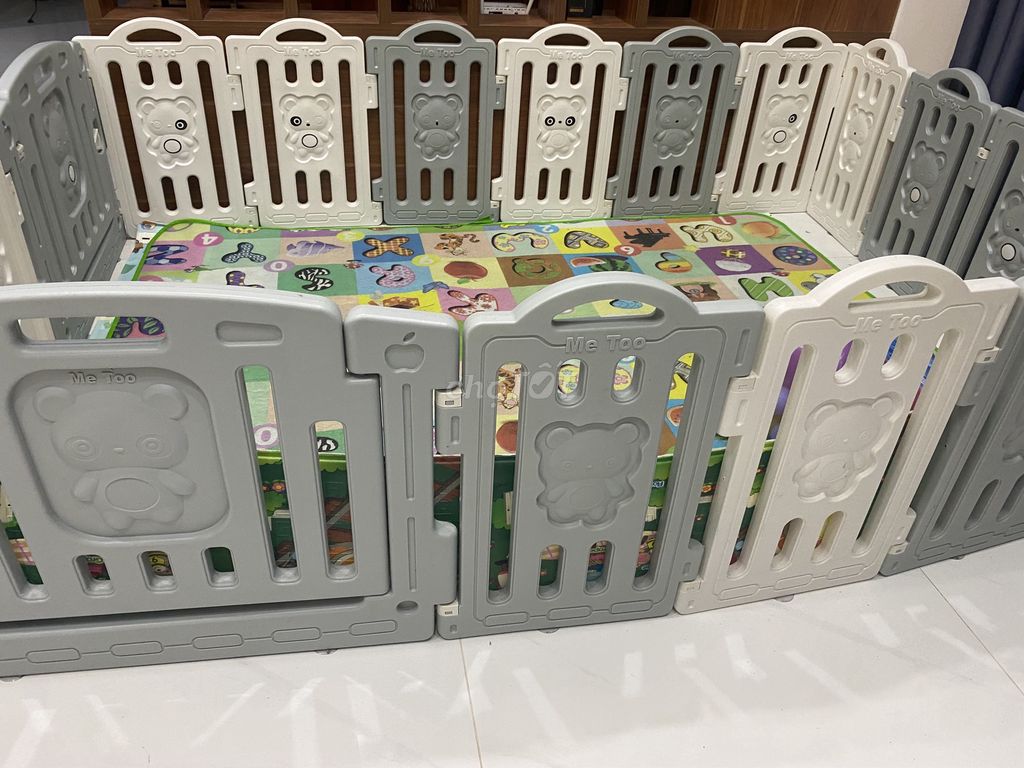 Quây cũi trẻ em nhựa 1.5m x 2m. Mua bán Mẹ và bé tại Thành phố Đông Hà Quảng Trị được đăng bởi Quân quốc hình 1