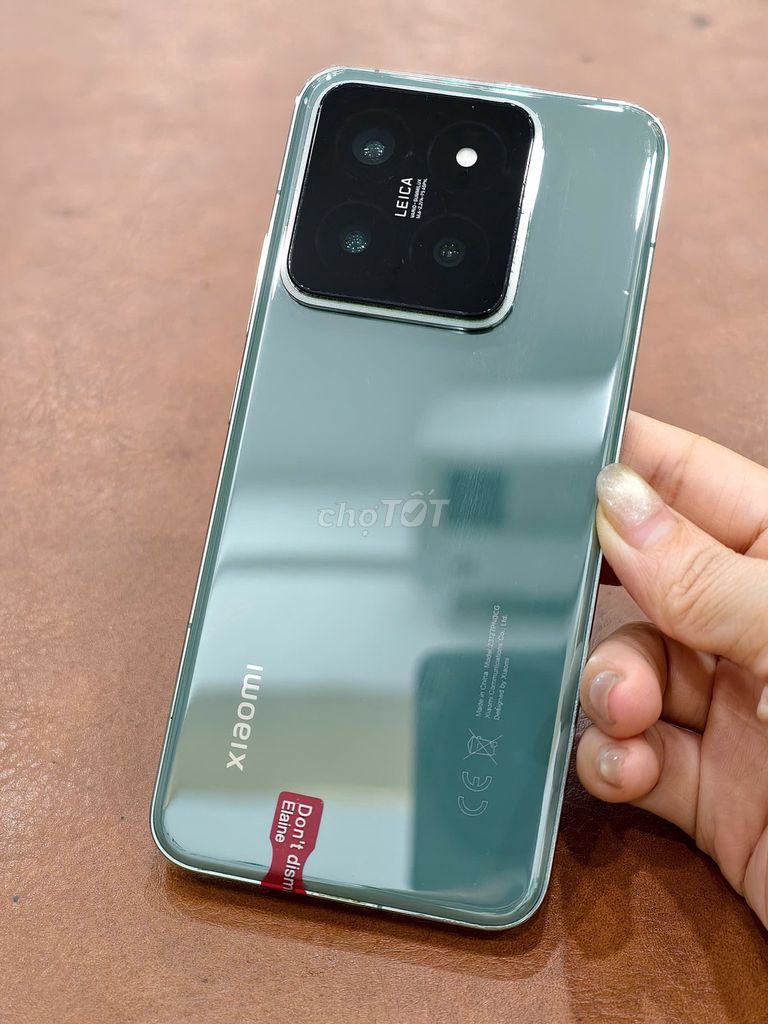Xiaomi 14 5G quốc tế màu Xanh 12-512gb đẹp 98%. Mua bán Điện thoại tại Quận Đống Đa Hà Nội được đăng bởi Hn Store hình 1