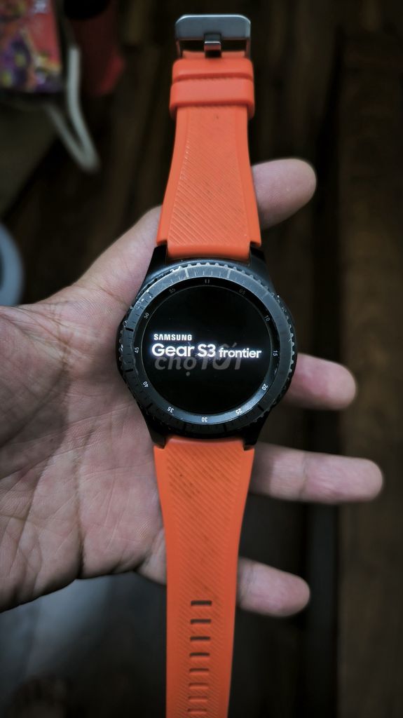Samsung Gear S3 Frontier Thép Cam. Mua bán Thiết bị đeo thông minh tại Quận Hà Đông Hà Nội được đăng bởi Nhím hình 1