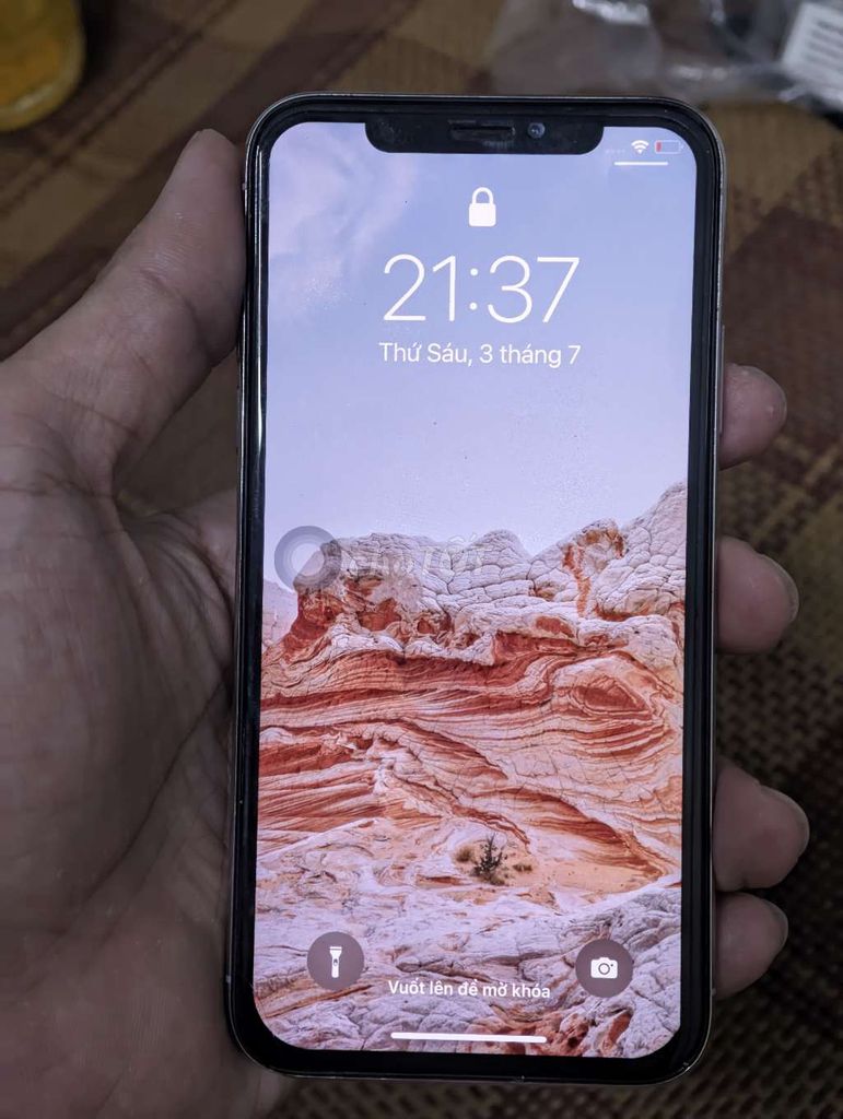 Apple iPhone X 256GB Bạc Đã sử dụng. Mua bán Điện thoại tại Thành phố Thuận An Bình Dương được đăng bởi lam Tao hình 1