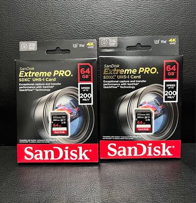 Thẻ nhớ SanDisk Extreme Pro U3 V30 64 & 128GB
