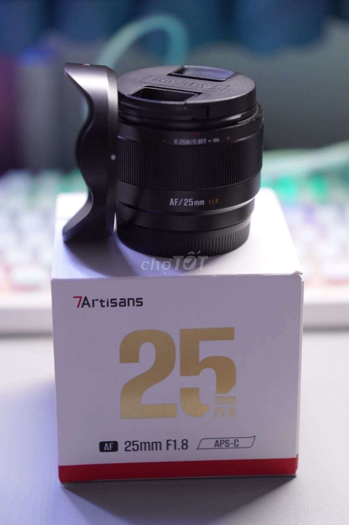 7Artisans AF 25mm F1.8 likenew fullbox Sony Crop. Mua bán Máy ảnh, Máy quay tại Quận 4 Tp Hồ Chí Minh được đăng bởi Hoà Nguyễn hình 1