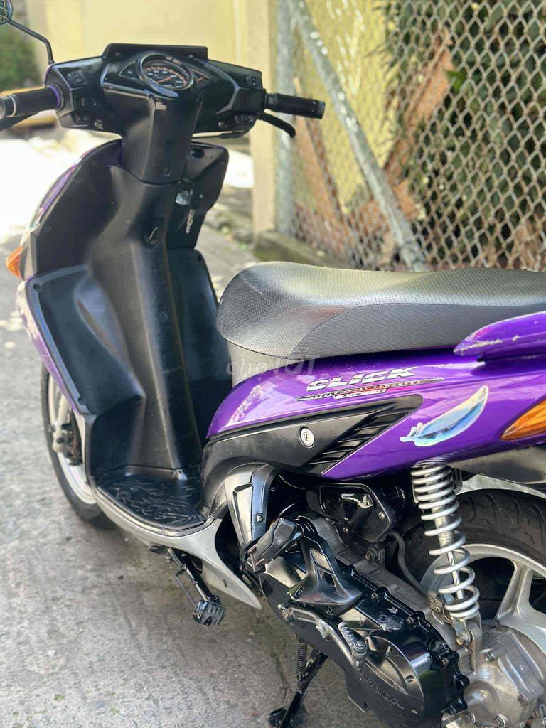 Honda Click 110cc 2007 Tím SD39000km đẹp95%. Mua bán Xe máy tại Quận Bình Tân Tp Hồ Chí Minh được đăng bởi Anh khuê hình 4