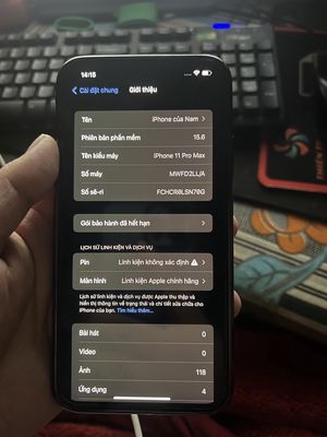 Apple iPhone 11 Pro Max 64GB Đen. Mua bán Điện thoại tại Huyện Đông Anh Hà Nội được đăng bởi Hoàng Văn Nam