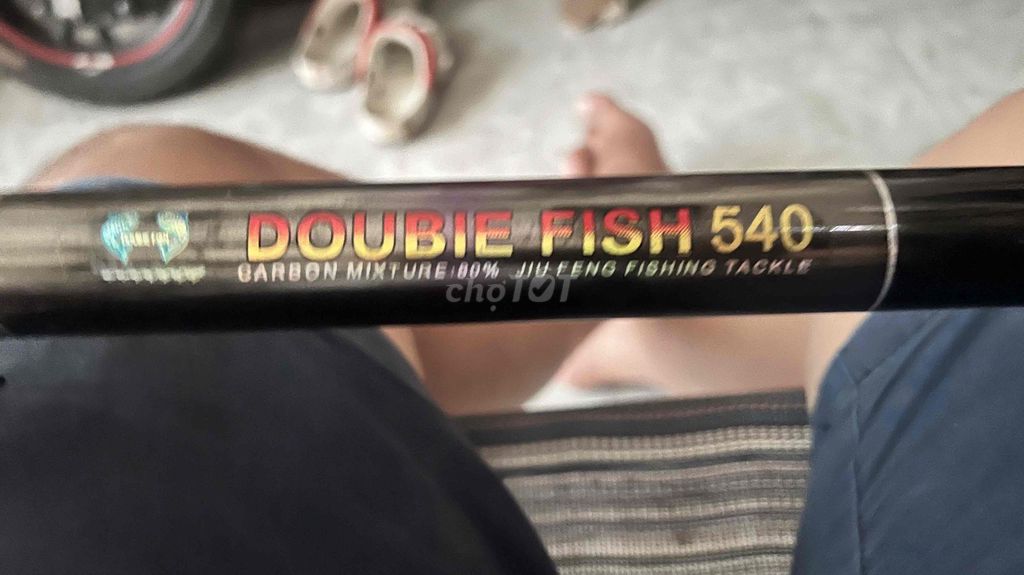 Cần câu tay Double Fish 5m4 Carbon. Mua bán Đồ thể thao, Dã ngoại tại Quận Tân Phú Tp Hồ Chí Minh được đăng bởi Huy hình 1