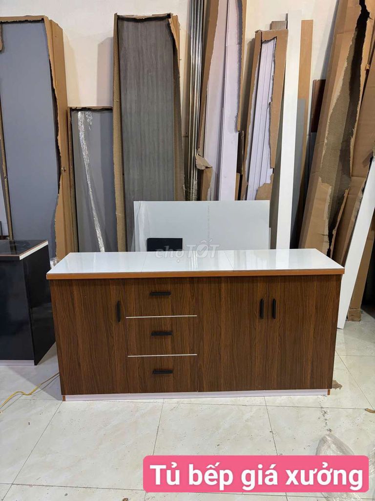 Tủ bếp Nhựa Đài Loan kt 1m60 ##miễn phí ship 🌟. Mua bán Tủ, kệ gia đình tại Quận Tân Phú Tp Hồ Chí Minh được đăng bởi Nội Thất Giá Xưởng hình 1