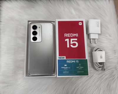 Xiaomi Redmi 15 8GB/128GB Pin 7000 BH 27/10/2027
