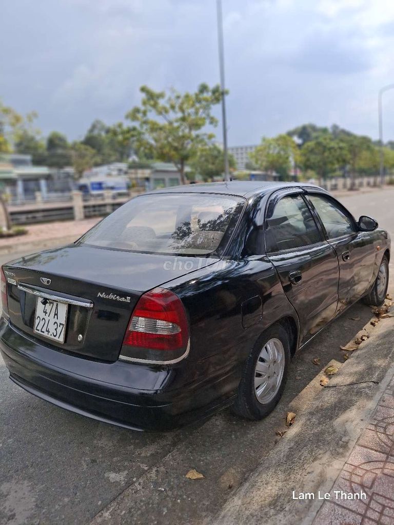 DAEWOO NUBIRA 2002 Đen. Mua bán Ô tô tại Thành phố Tân An Long An được đăng bởi Mai Đào hình 1