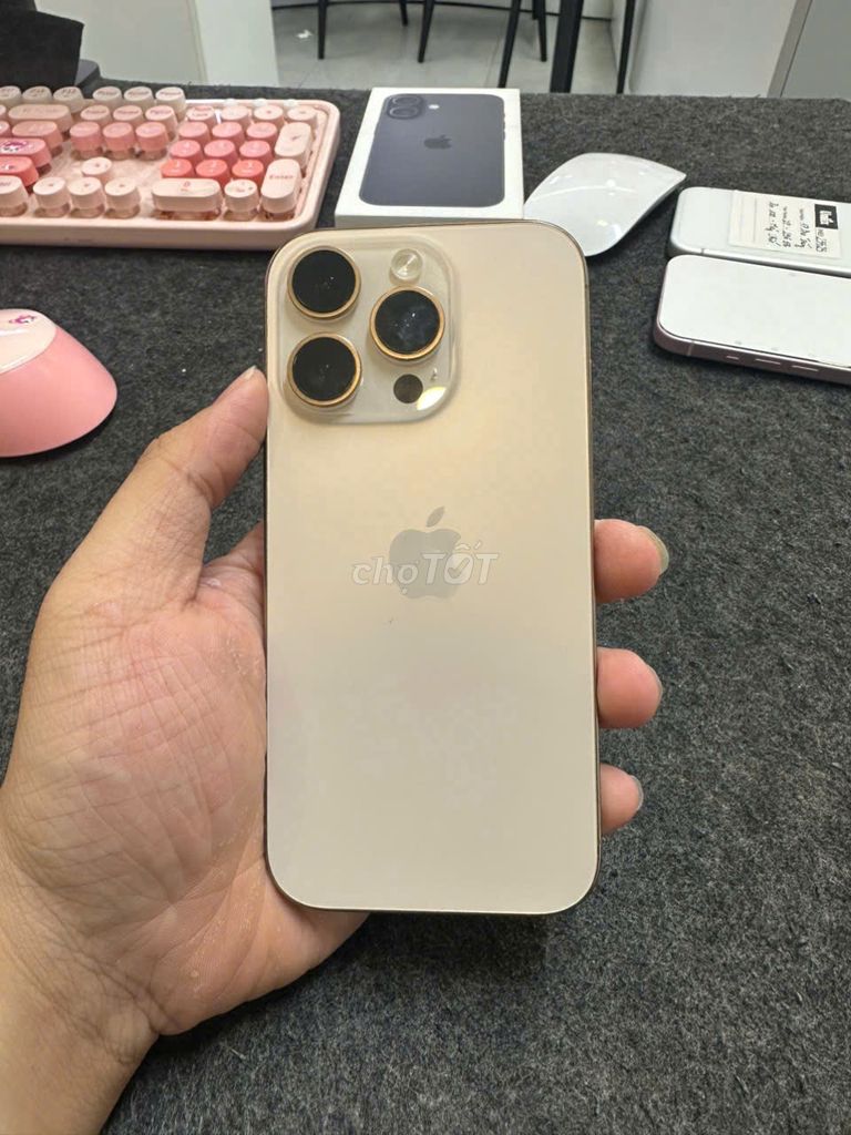 16 Pro Mã VNA 128GB Sa Mạc 91% Full Zin. Mua bán Điện thoại tại Quận 1 Tp Hồ Chí Minh được đăng bởi Bùi Minh Trí hình 1