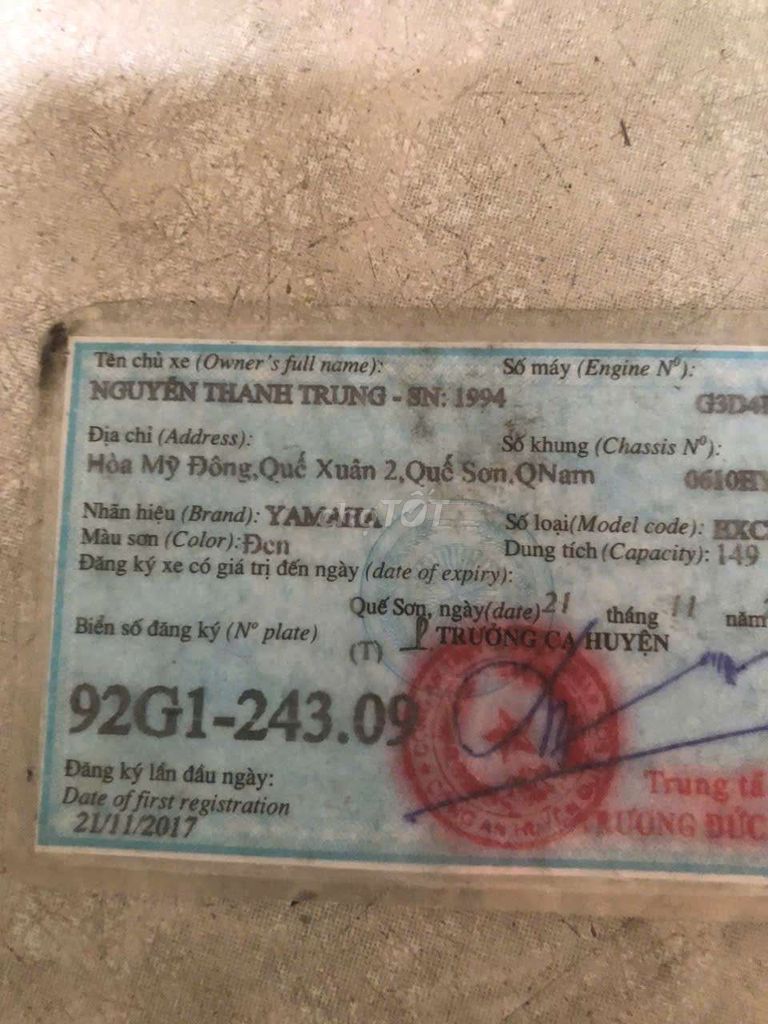 Exciter 150 2017 ít đi. Mua bán Xe máy tại Quận 3 Tp Hồ Chí Minh được đăng bởi danh hình 4