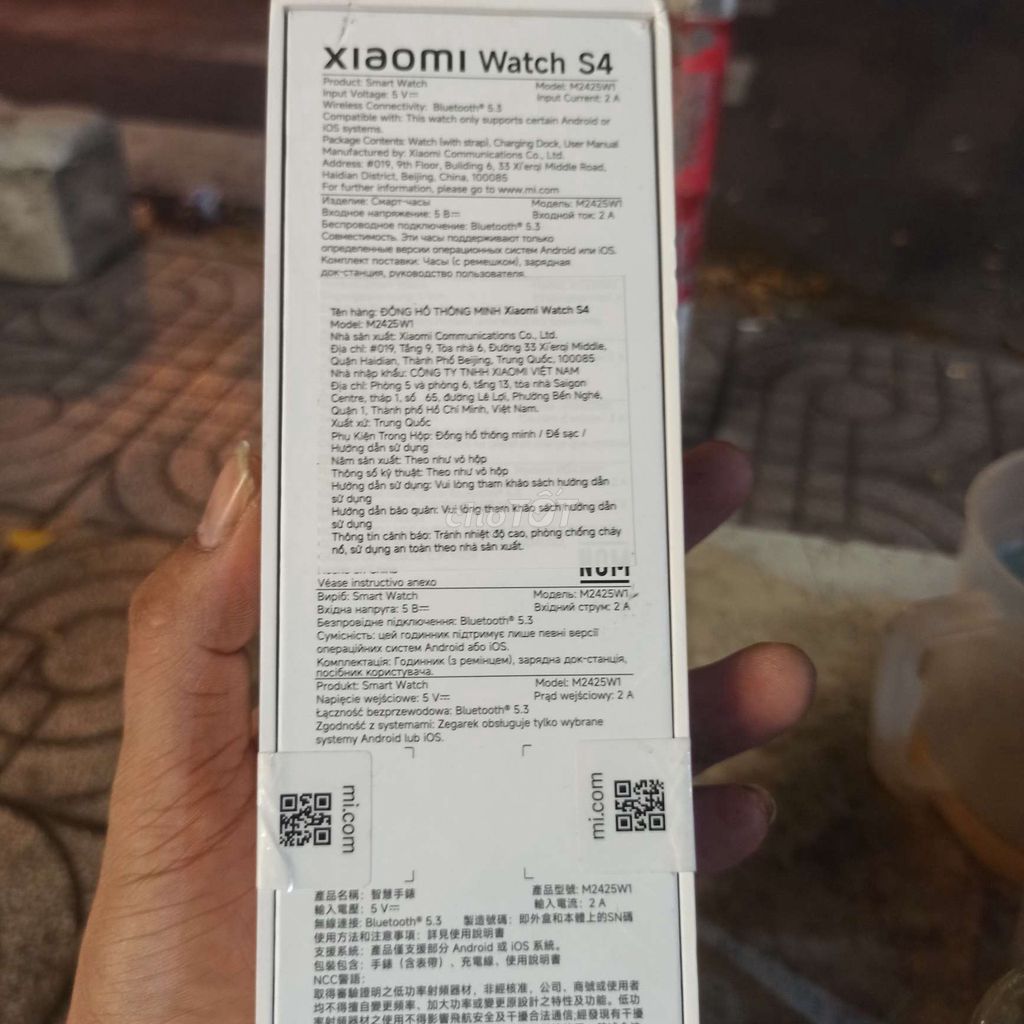 Xiaomi Watch S4 Đen. Mua bán Thiết bị đeo thông minh tại Quận 12 Tp Hồ Chí Minh được đăng bởi Cường Nguyễn Việt hình 1
