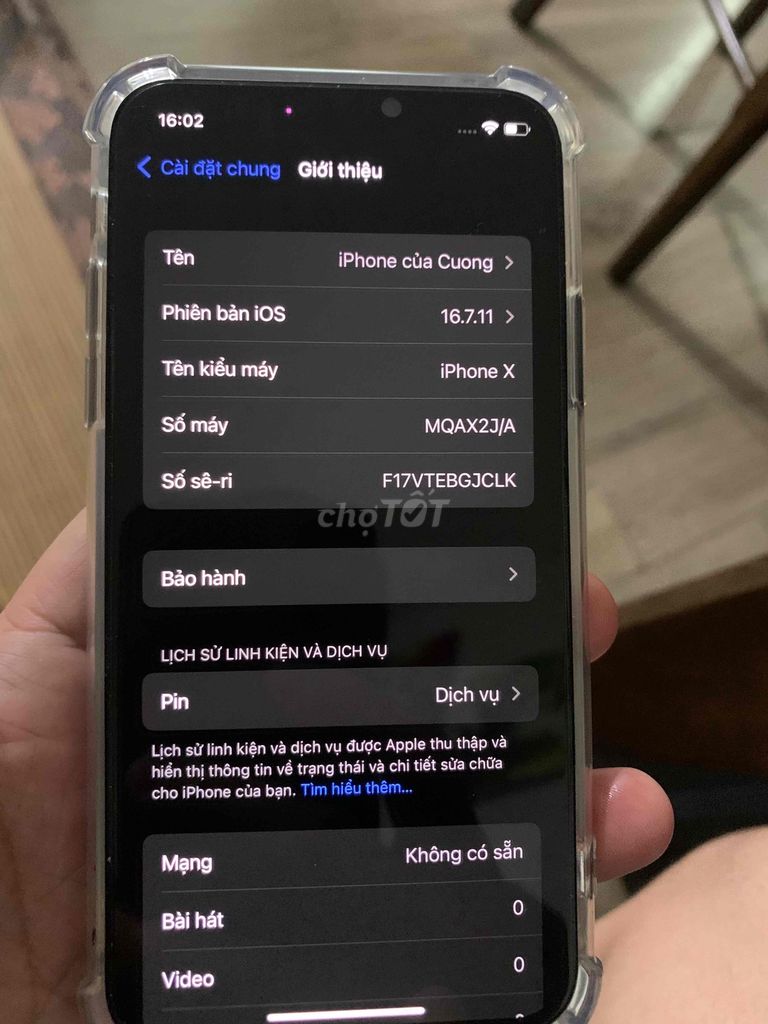 Apple iPhone X Đen Đã qua sử dụng. Mua bán Điện thoại tại Quận Hà Đông Hà Nội được đăng bởi Hải sản  Nam Định hình 1