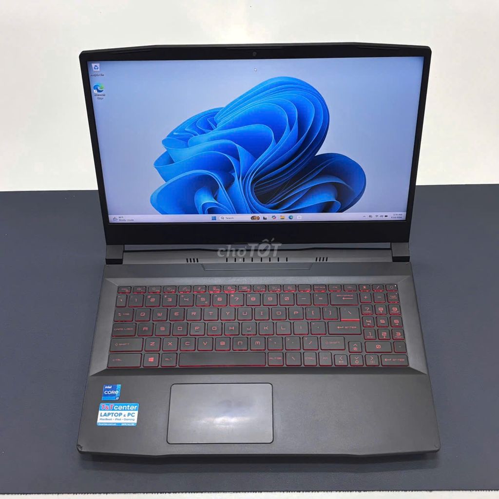 MSI Katana GF66 : i7-11800H | 8GB/512GB | 3050. Mua bán Laptop tại Quận Hải Châu Đà Nẵng được đăng bởi TTCenter 484 NÚI THÀNH hình 1