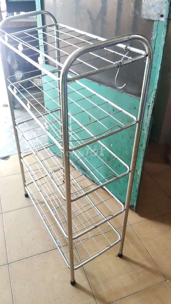 Kệ giày dép Inox 5 tầng Mới đẹp. Mua bán Tủ, kệ gia đình tại Quận Gò Vấp Tp Hồ Chí Minh được đăng bởi Anh Tú hình 1