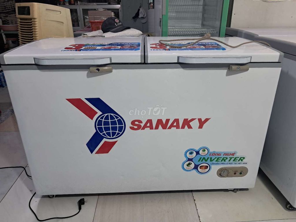 Tủ đông Sanaky Inverter Trắng. Mua bán Tủ lạnh tại Quận Tân Phú Tp Hồ Chí Minh được đăng bởi cửa hàng Điện lạnh giá rẻ hình 1