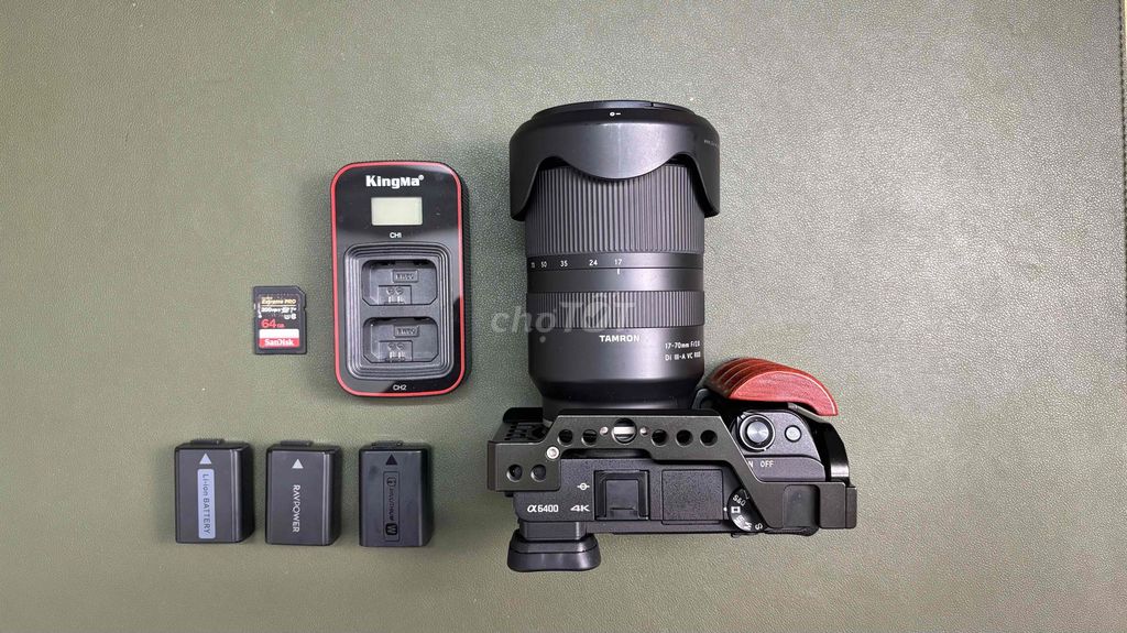 Máy ảnh Sony A6400 Tamron 17-70mm Đen. Mua bán Máy ảnh, Máy quay tại Quận Hoàng Mai Hà Nội được đăng bởi Quang Sơn hình 1