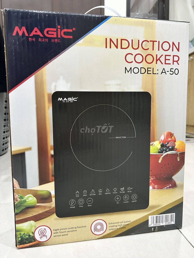 Bếp từ đơn Magic mới tinh (sx Hàn Quốc). Mua bán Bếp, lò, đồ điện nhà bếp tại Quận Tây Hồ Hà Nội được đăng bởi tbv hình 1